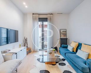 Sala d'estar de Pis de lloguer en  Madrid Capital amb Aire condicionat, Calefacció i Moblat
