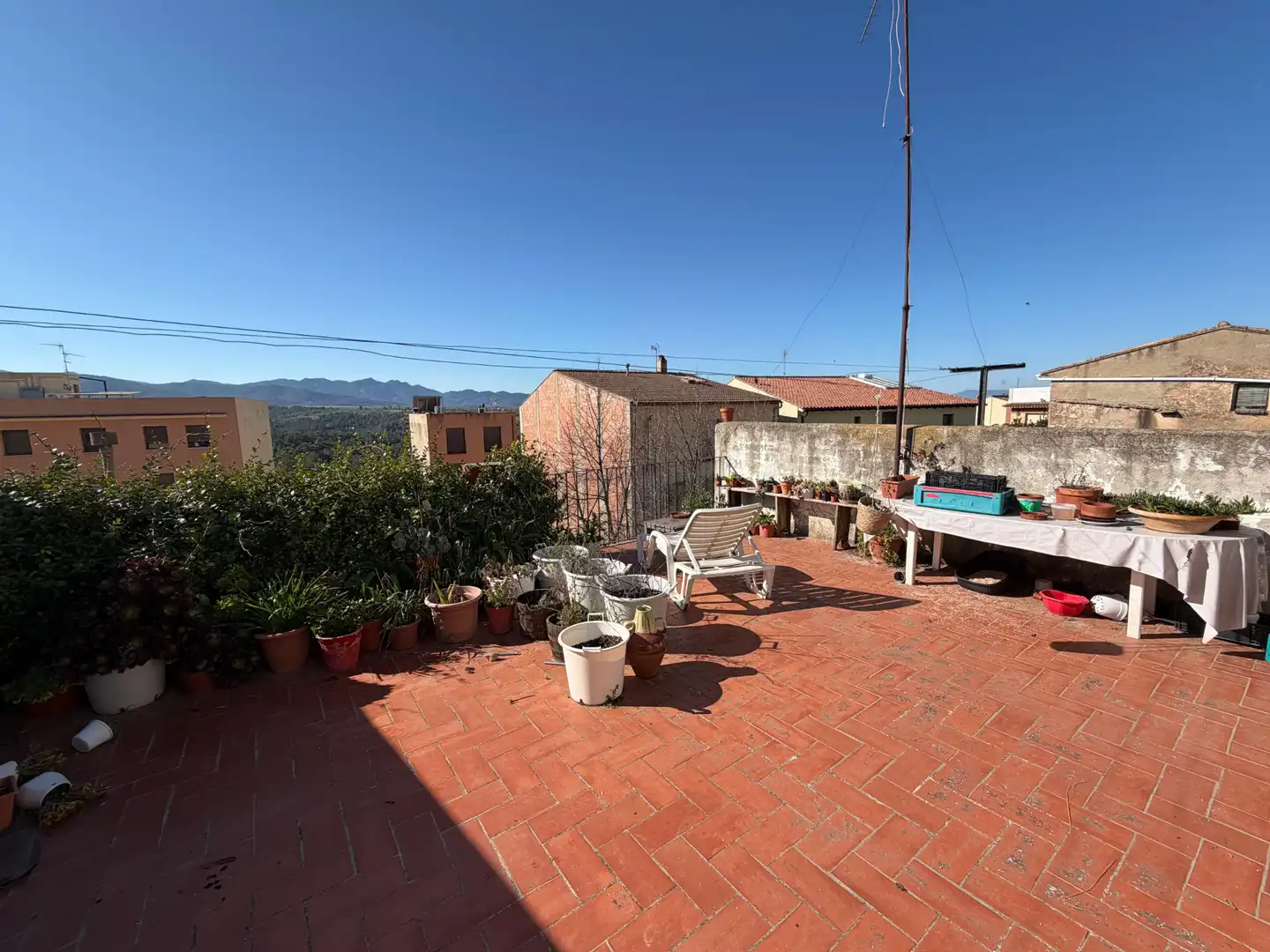 Terrassa de Casa adosada en venda en Els Guiamets amb Calefacció, Jardí privat i Terrassa