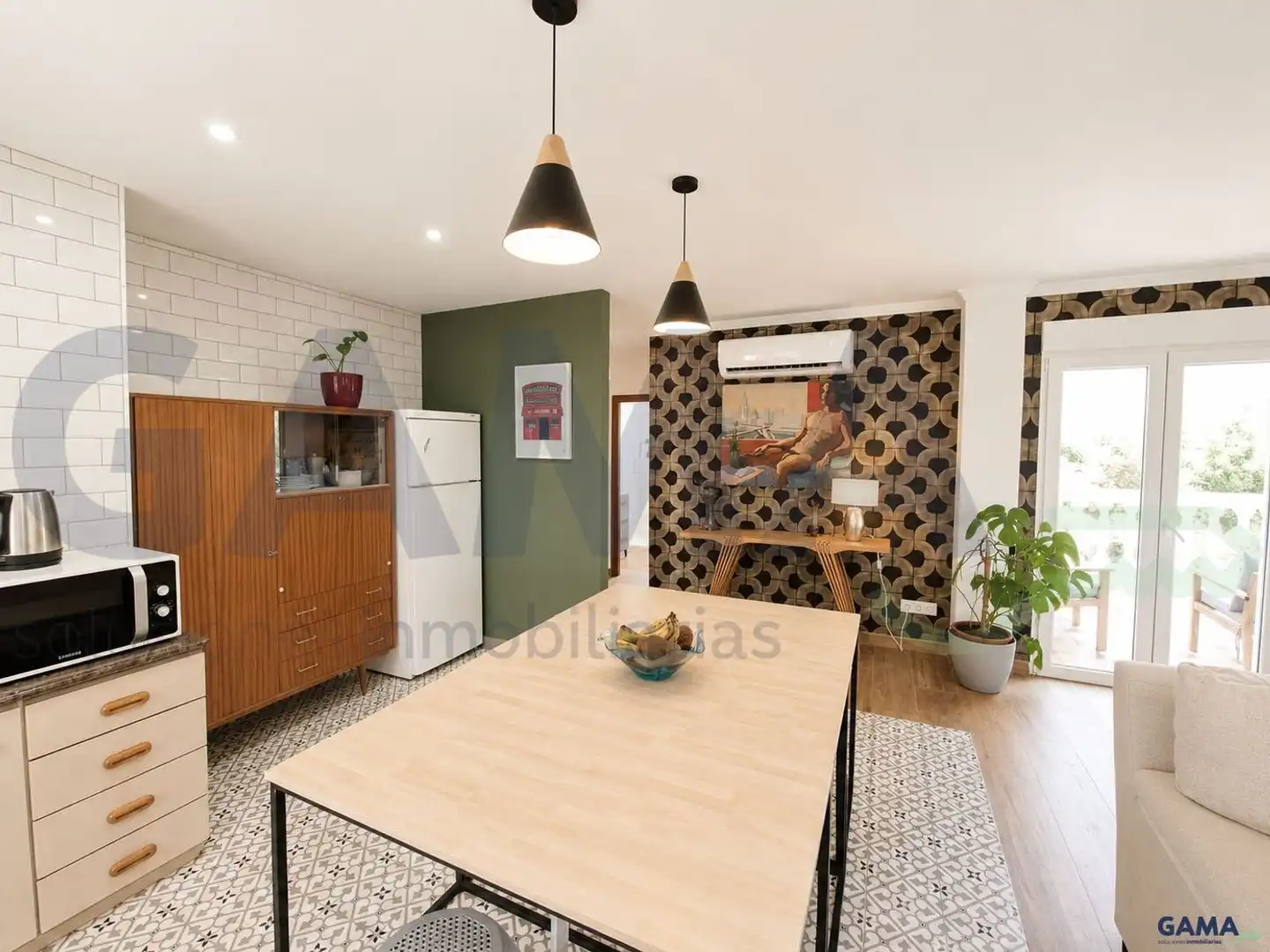 Kitchen of Houses for sale in Alberic  with Air Conditioner, Terrace and Swimming Pool