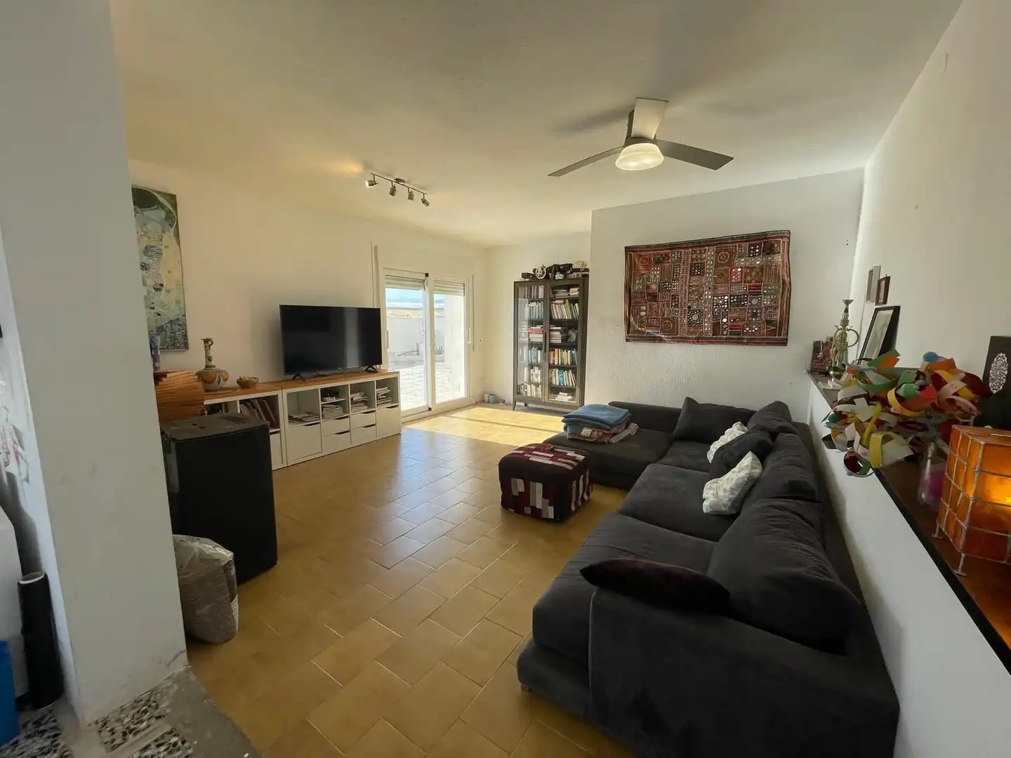 Sala de estar de Casa o chalet en venta en El Ejido con Jardín privado y Piscina