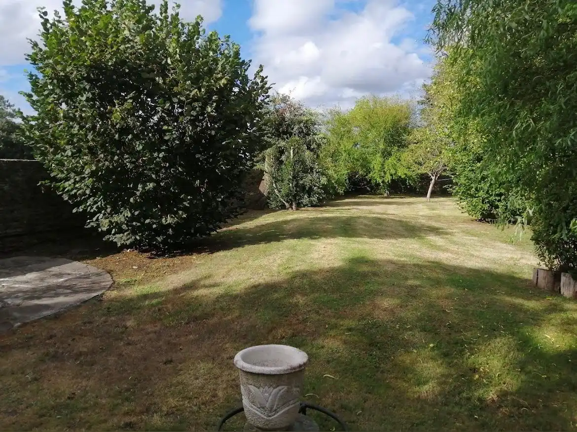 Jardín de Finca rústica en venta en Outeiro de Rei con Piscina y Amueblado