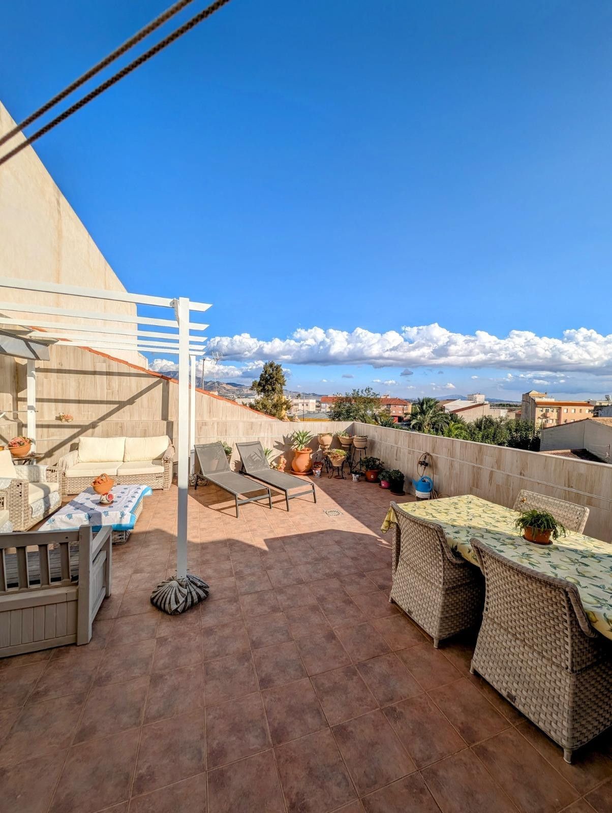 Terrassa de Casa o xalet en venda en Alhama de Murcia amb Aire condicionat, Terrassa i Traster