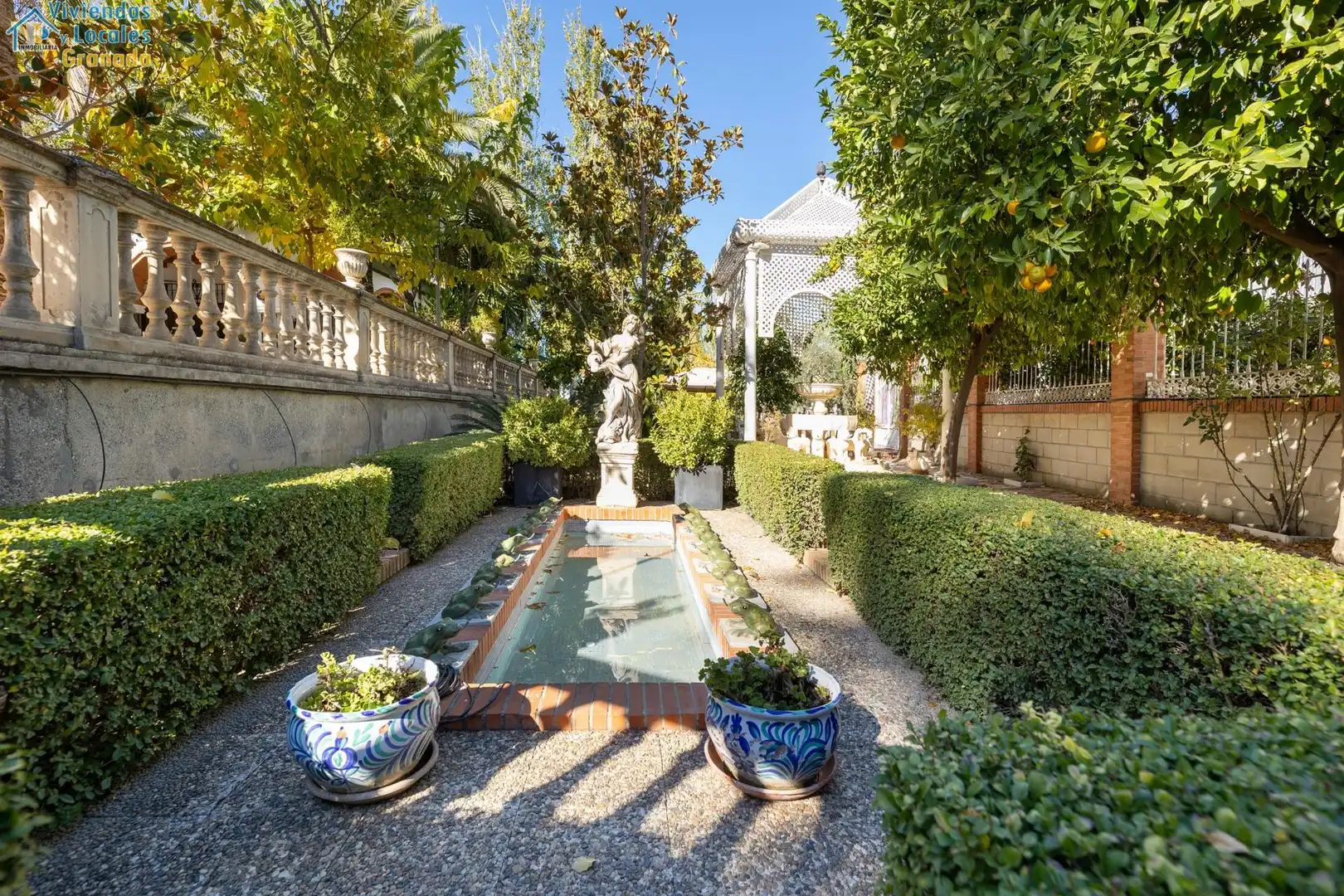 Jardín de Casa o chalet en venta en Granada con Aire acondicionado, Jardín privado y Trastero