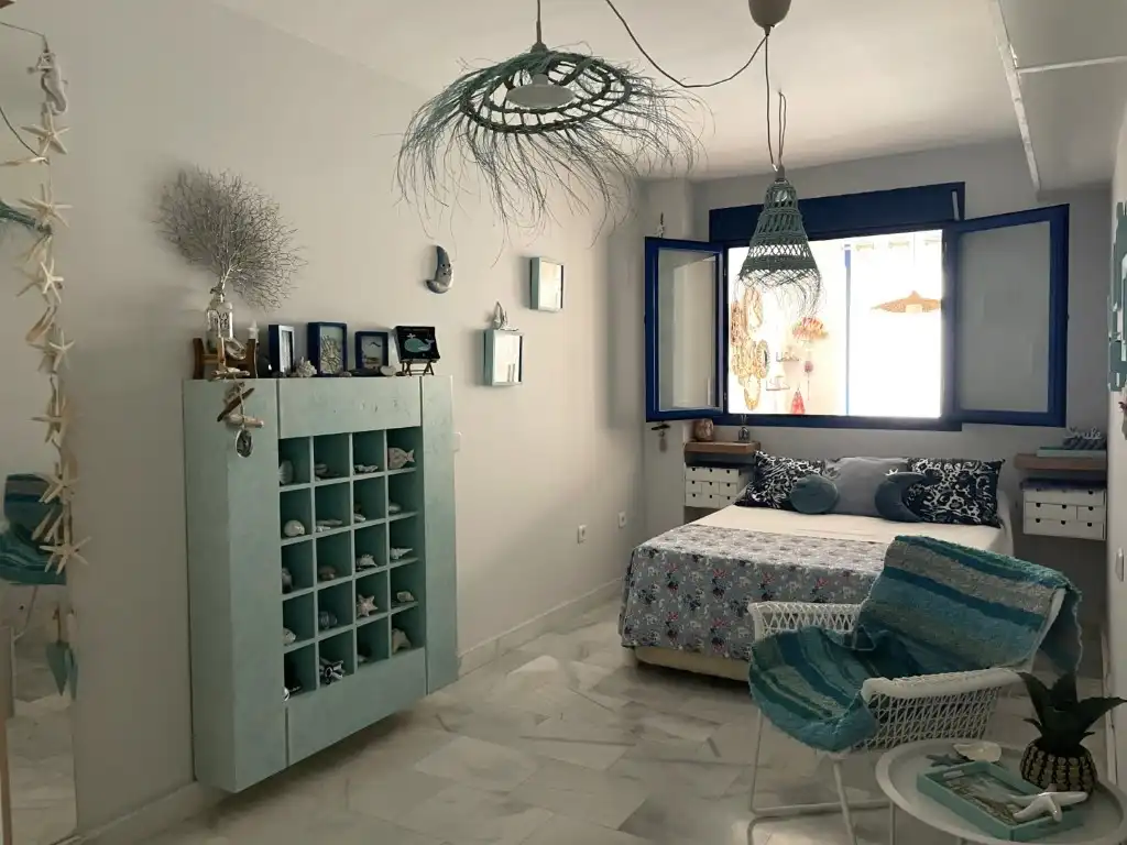Dormitori de Apartament en venda en Garrucha amb Aire condicionat i Piscina comunitària