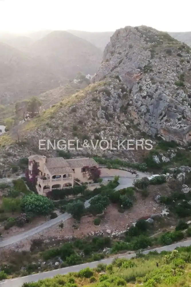 Vista exterior de Casa o chalet en venta en Jávea / Xàbia con Calefacción, Jardín privado y Terraza