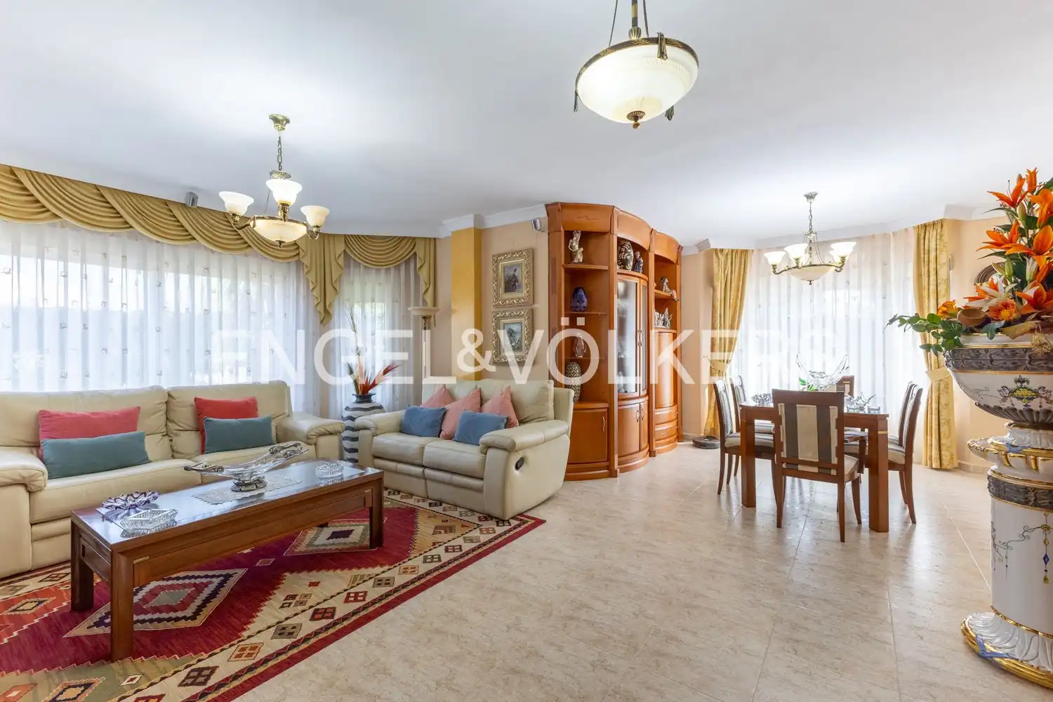 Living room of Houses for sale in L'Eliana  with Air Conditioner, Heating and Private garden