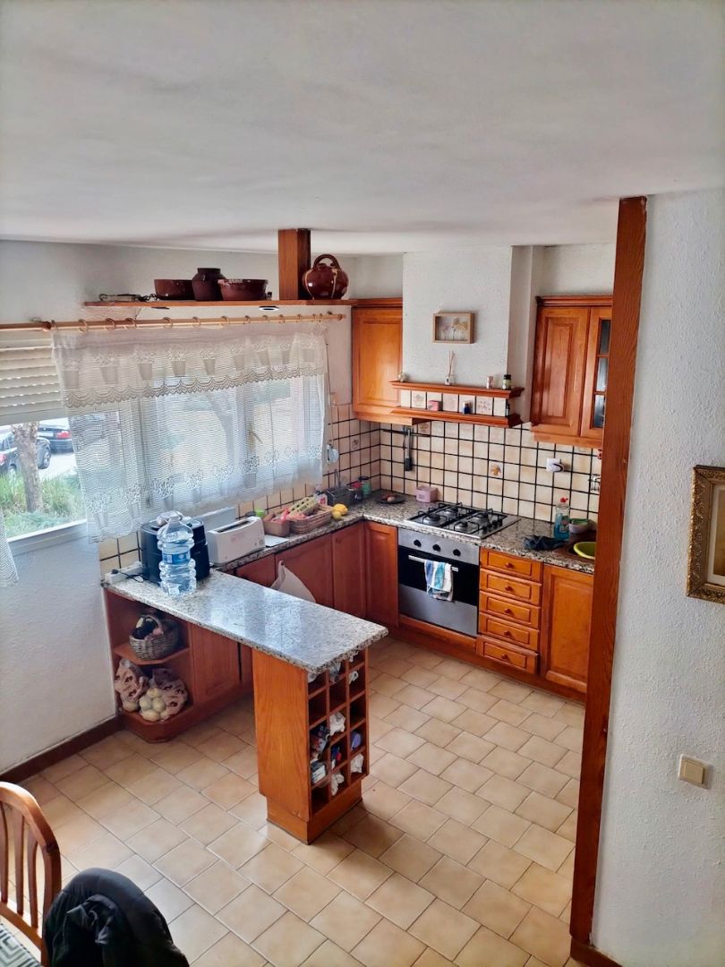 Kitchen of Single-family semi-detached for sale in Caldes de Montbui  with Heating, Storage room and Furnished