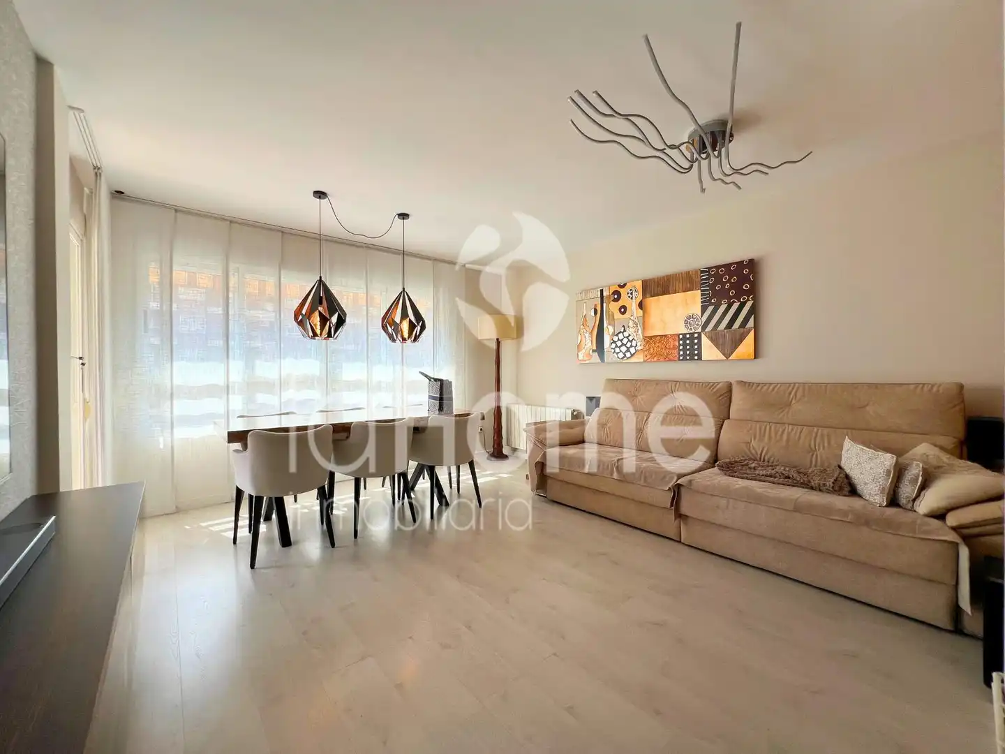 Sala de estar de Piso en venta en Valencia con Aire acondicionado, Calefacción y Parquet