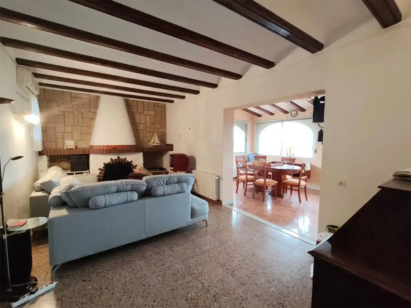 Sala de estar de Piso en venta en Dénia con Aire acondicionado, Jardín privado y Trastero