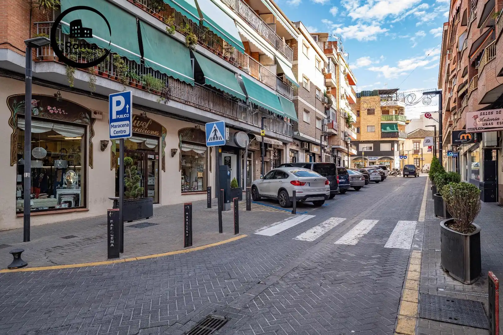 Vista exterior de Piso en venta en Maracena con Aire acondicionado, Amueblado y Balcón