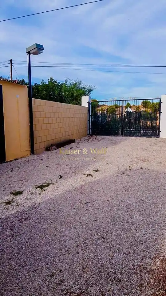 Vista exterior de Finca rústica en venda en Albatera amb Aire condicionat, Jardí privat i Piscina