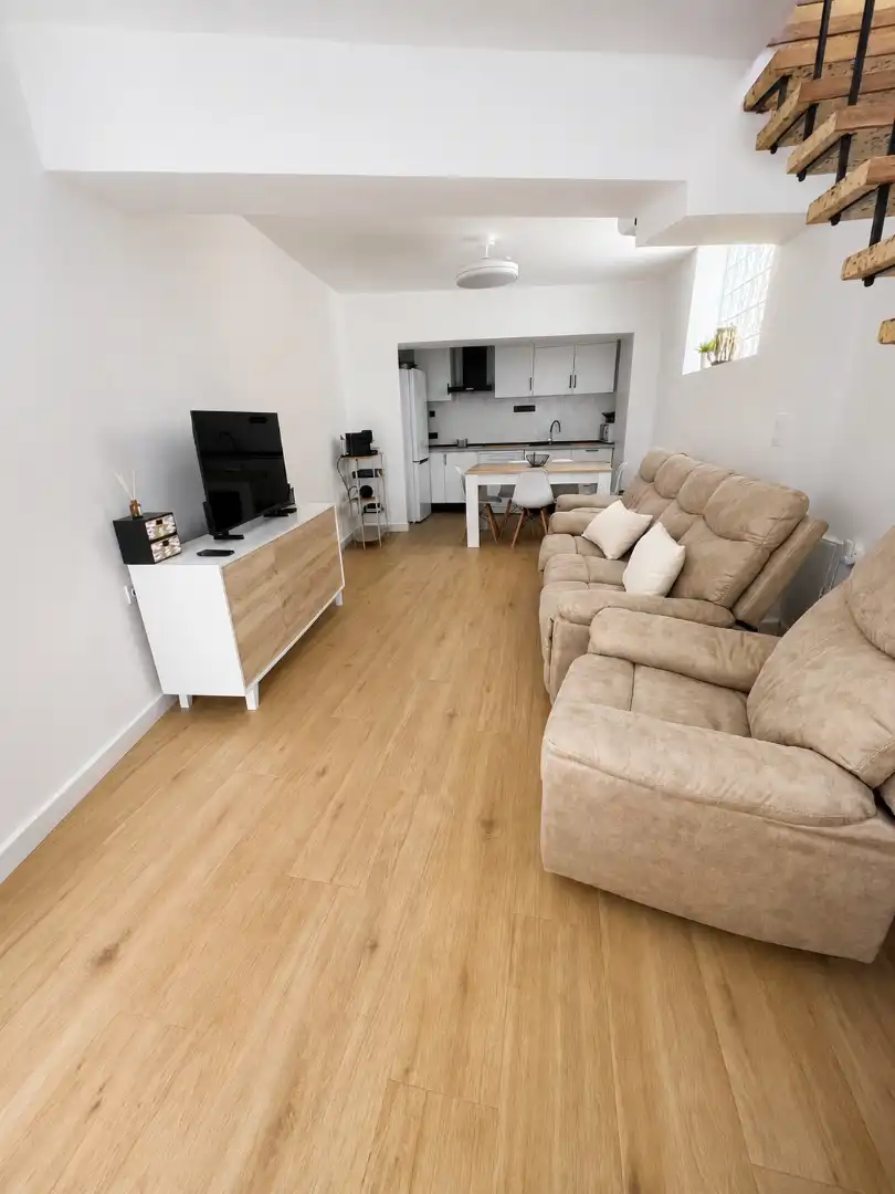 Wohnzimmer von Haus oder Chalet zur Miete in Águilas mit Klimaanlage, Heizung und Terrasse
