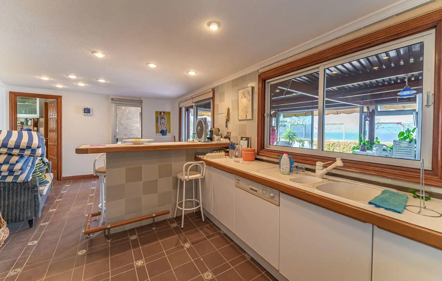 Küche von Maisonette zum Verkauf in Adeje mit Privatgarten und Gemeinschaftspool