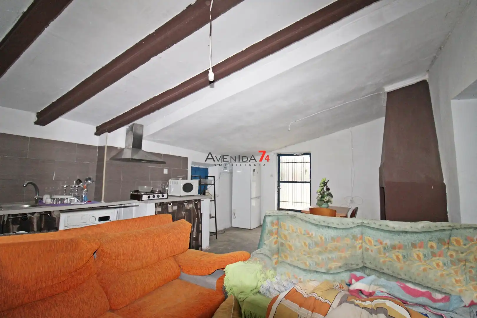 Sala de estar de Casa o chalet en venta en Lorca con Jardín privado, Terraza y Amueblado