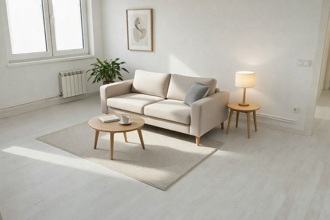 Sala de estar de Piso en venta en  Barcelona Capital con Calefacción y Alarma