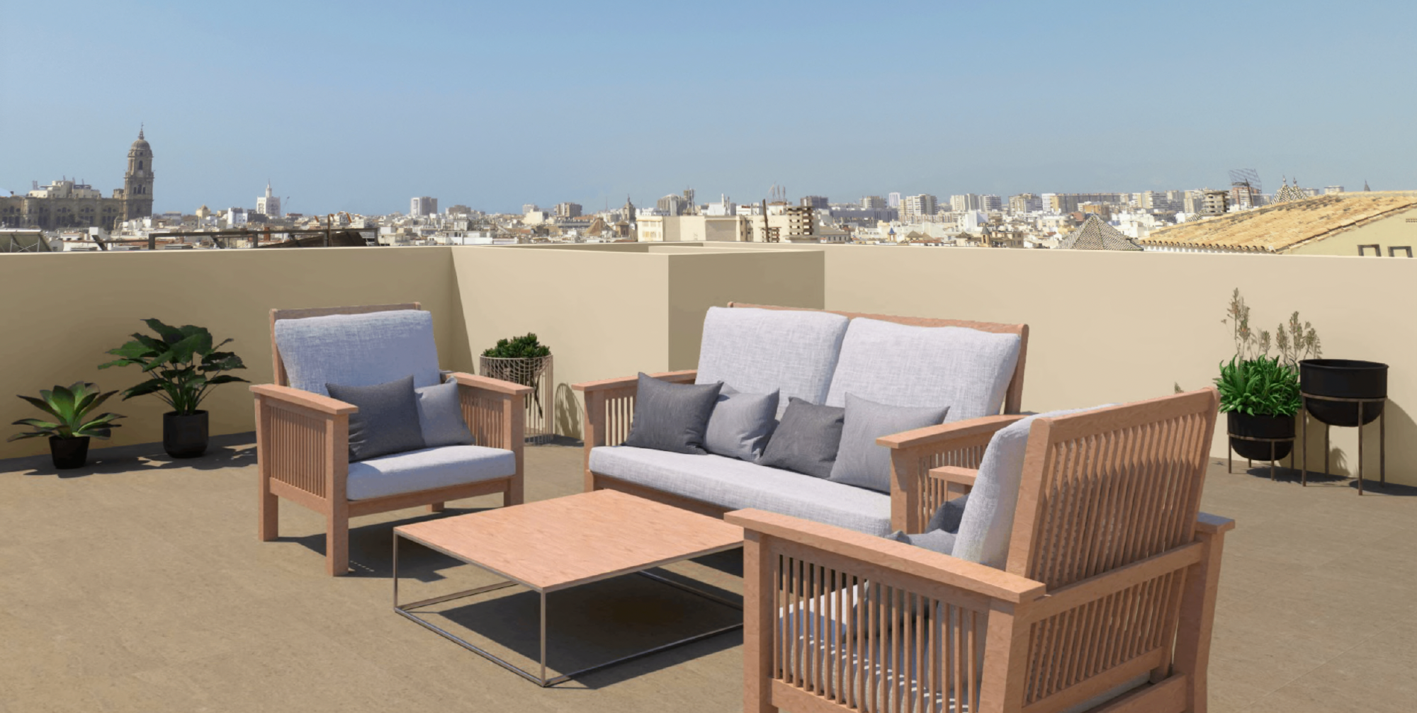 Terrace of Apartment for sale in Málaga Capital  with Terrace