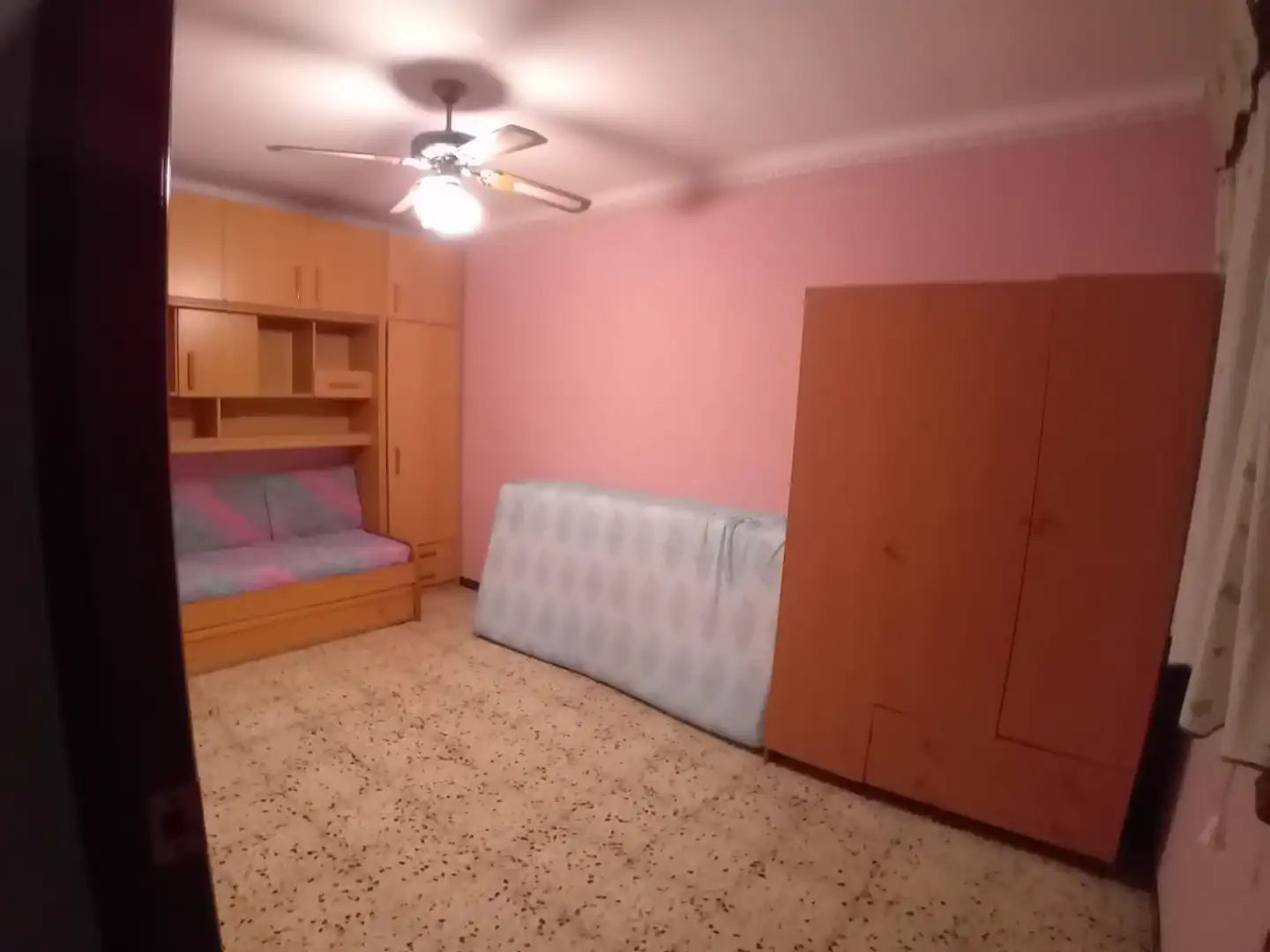 Bedroom of Attic for sale in Badalona  with Air Conditioner, Terrace and Furnished