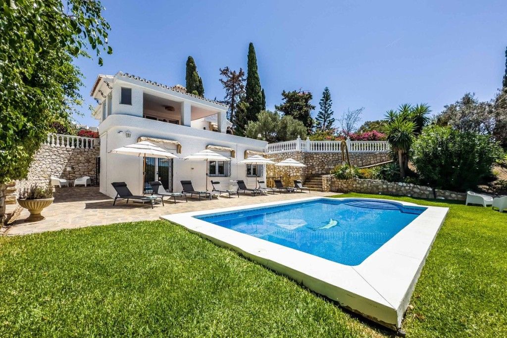 Jardín de Casa o chalet en venta en Benalmádena con Aire acondicionado, Jardín privado y Terraza