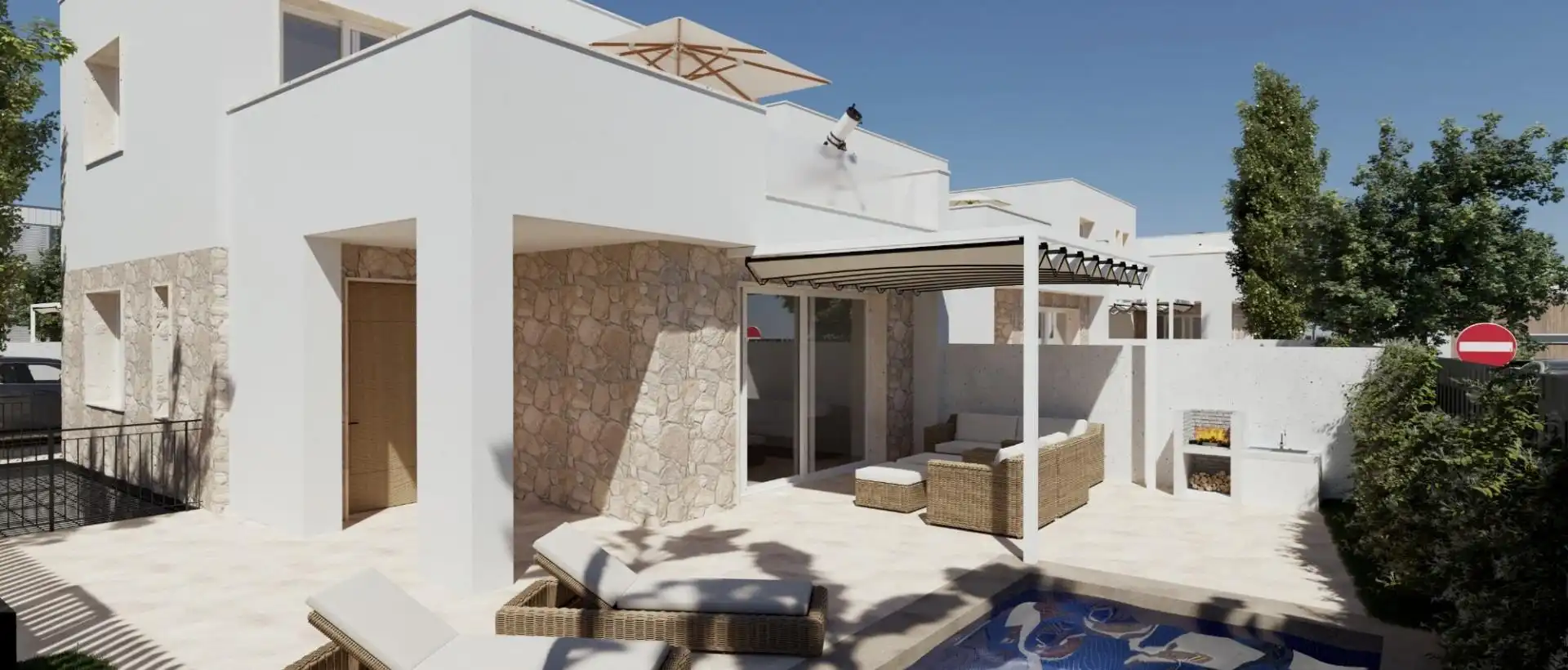 Chalet con terraza en venta en Hondón de las Nieves / El Fondó de les Neus
