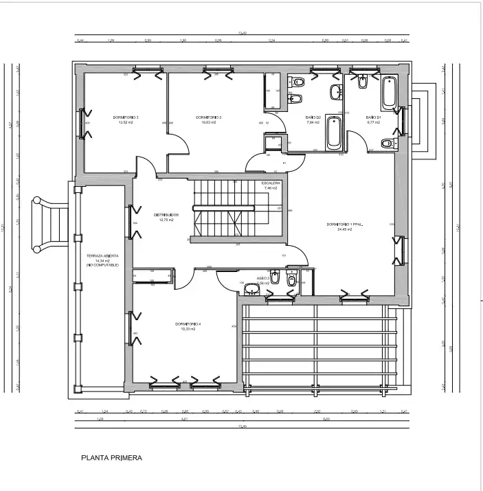 Casa con terraza en venta en Calle Carmen 8, imagen 32