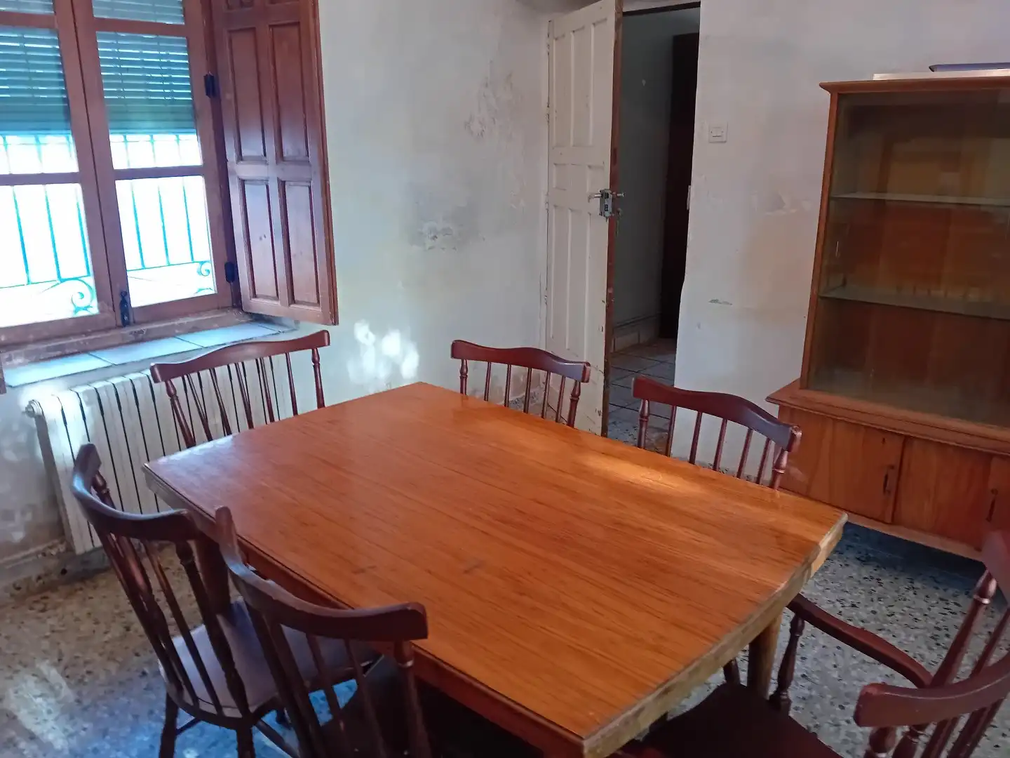 Esszimmer von Country house zum Verkauf in Calzada de Calatrava mit Klimaanlage, Heizung und Terrasse