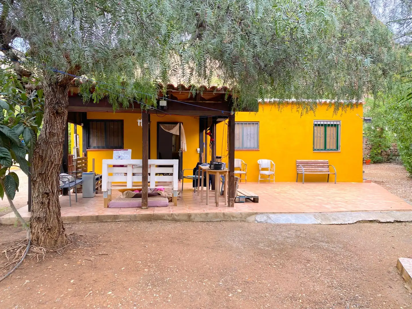 Außenansicht von Haus oder Chalet zum Verkauf in Mazarrón mit Klimaanlage, Privatgarten und Schwimmbad