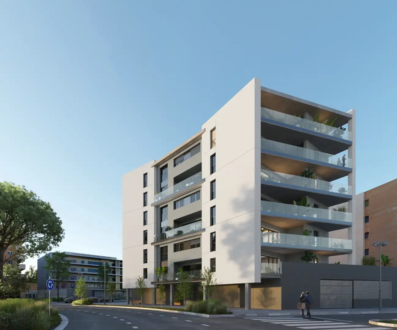 Appartamento con terrazza in vendita a Plaça Països Catalans 9