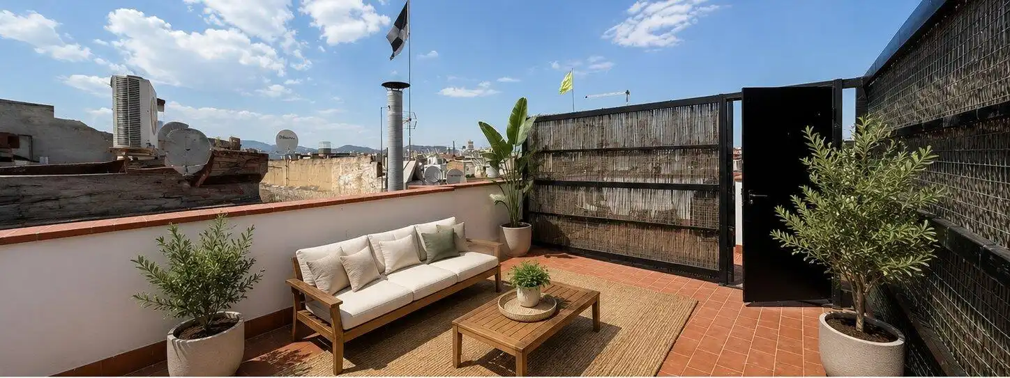 Terraza de Ático en venta en Barcelona con Aire acondicionado, Calefacción y Terraza