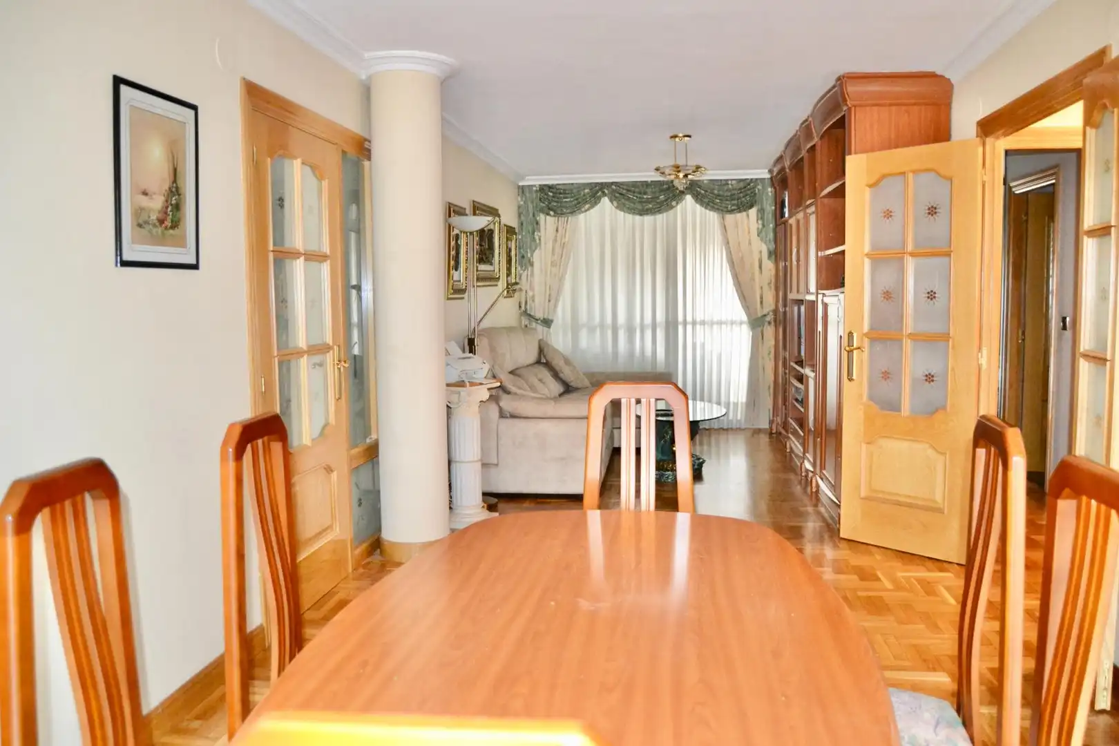 Comedor de Piso en venta en  Pamplona / Iruña con Aire acondicionado, Calefacción y Parquet