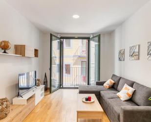 Living room of Apartment to rent in  Barcelona Capital  with Air Conditioner, Heating and Furnished
