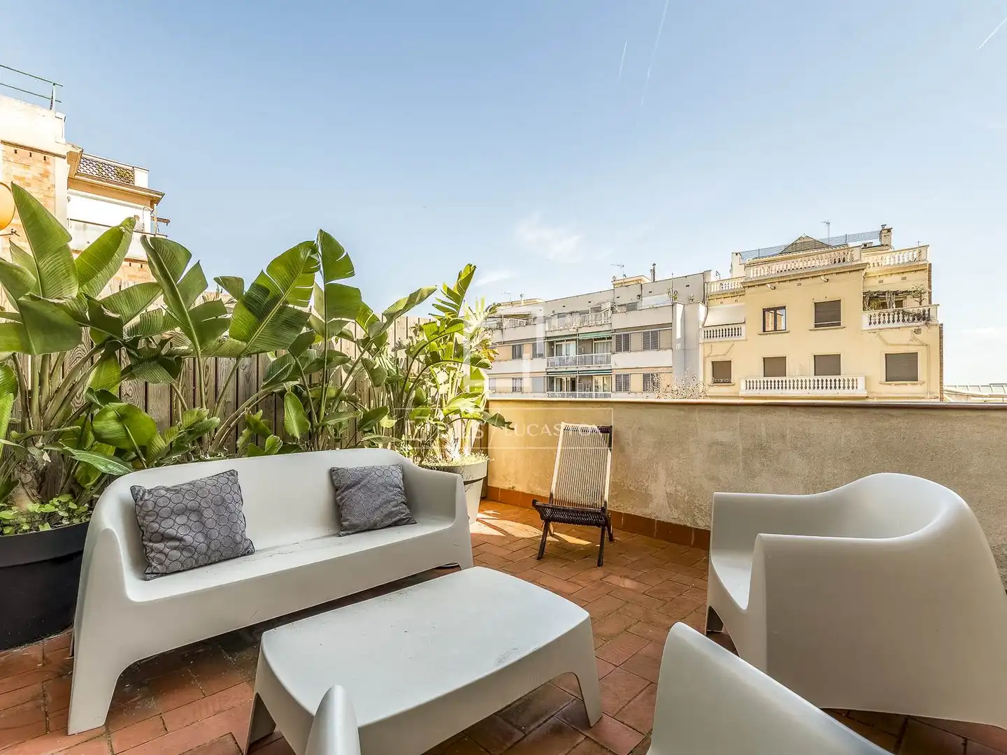 Terraza de Ático en venta en Barcelona con Aire acondicionado, Parquet y Terraza