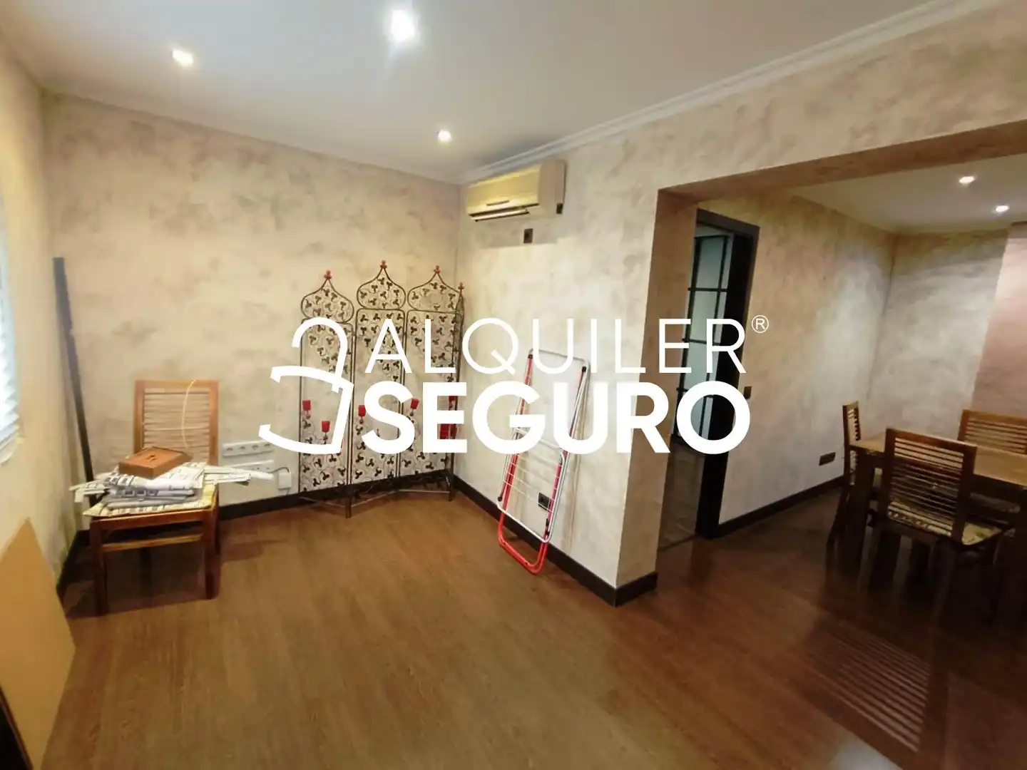 Wohnzimmer von Wohnung zur Miete in Getafe mit Klimaanlage und Möbliert