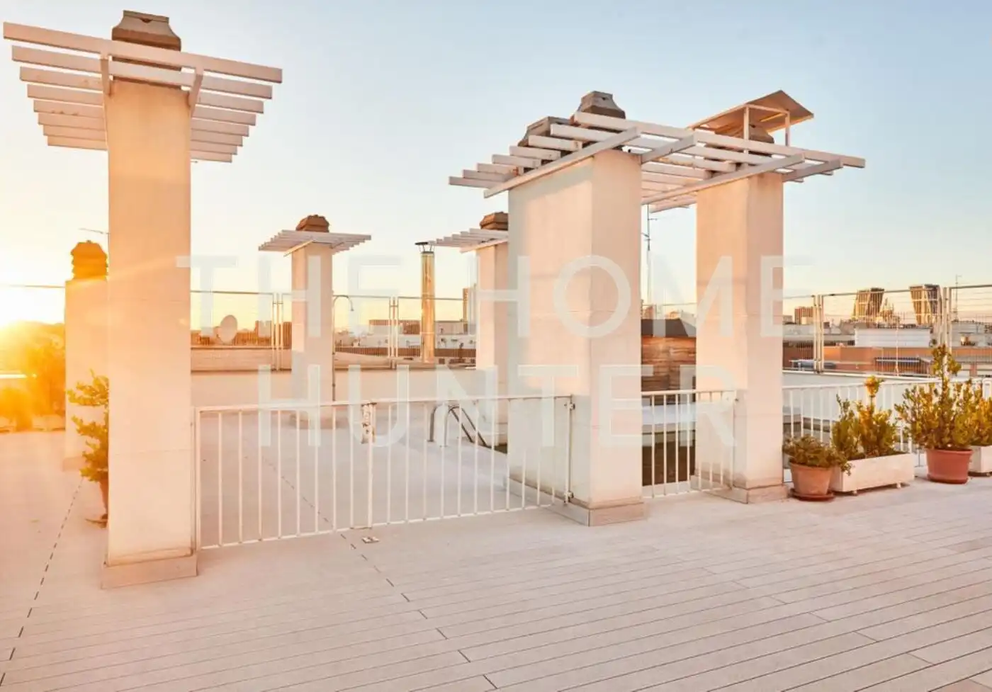Terrace of Flat for rent in Madrid  with Heating and Furnished