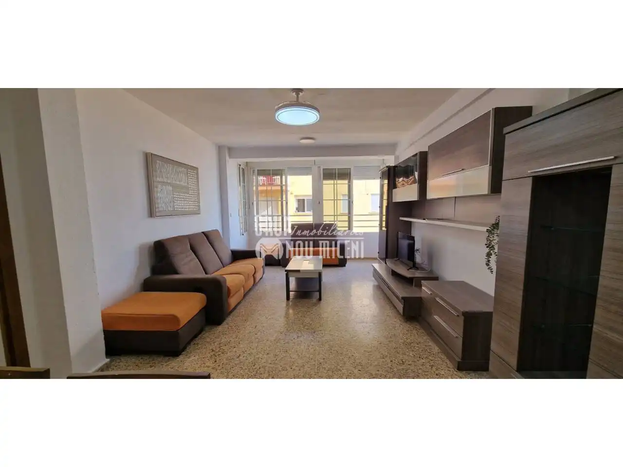 Living room of Flat for sale in Sueca  with Furnished and Community pool