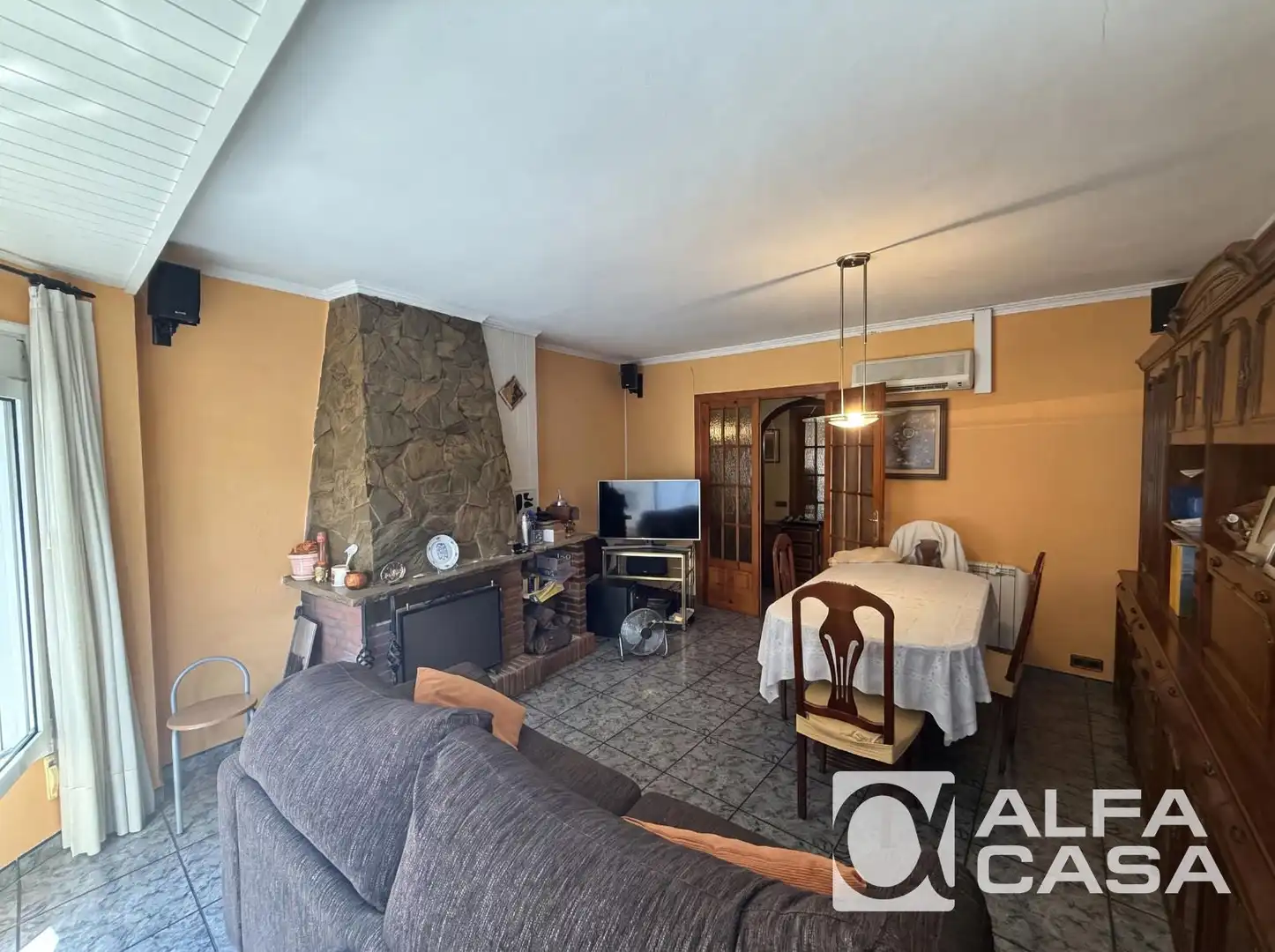 Sala de estar de Piso en venta en Lloret de Mar con Aire acondicionado, Calefacción y Amueblado
