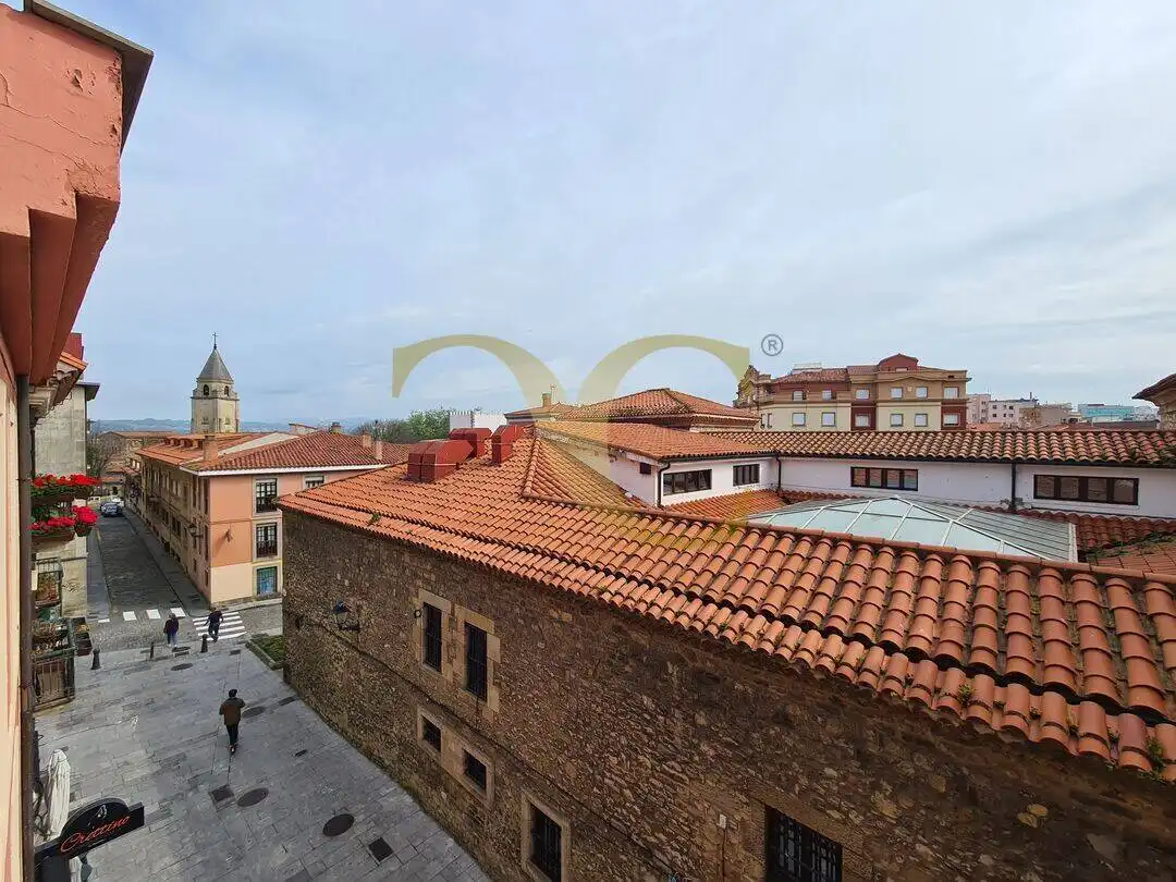 Vista exterior de Piso en venta en Gijón  con Calefacción