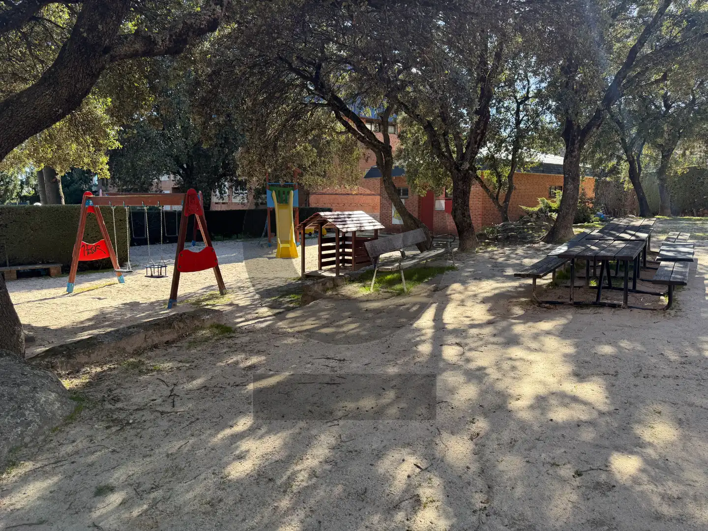 Parking of Flat for rent in Hoyo de Manzanares  with Heating, Parquet flooring and Terrace