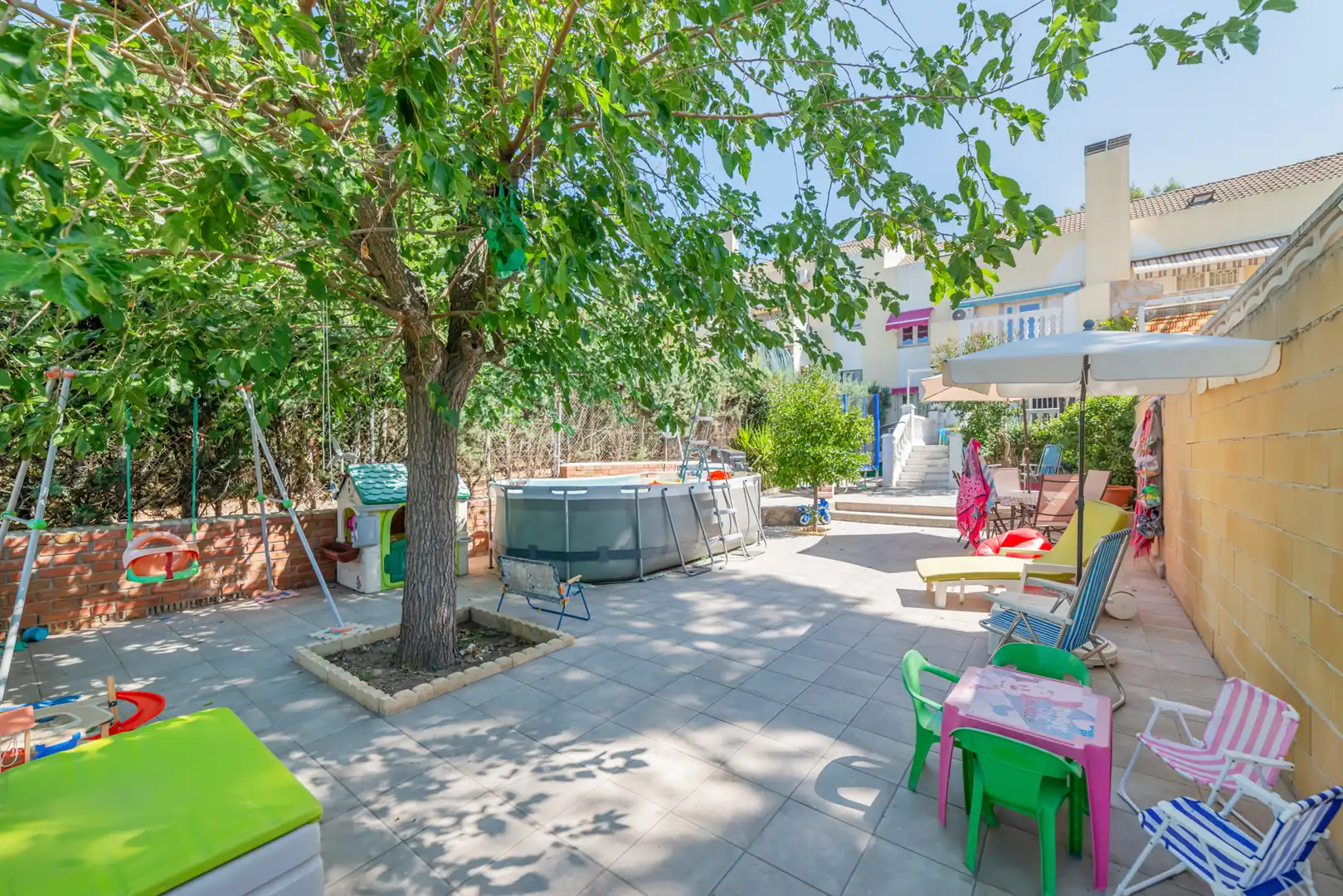 Terrassa de Casa o xalet en venda en Rivas-Vaciamadrid amb Aire condicionat, Calefacció i Jardí privat