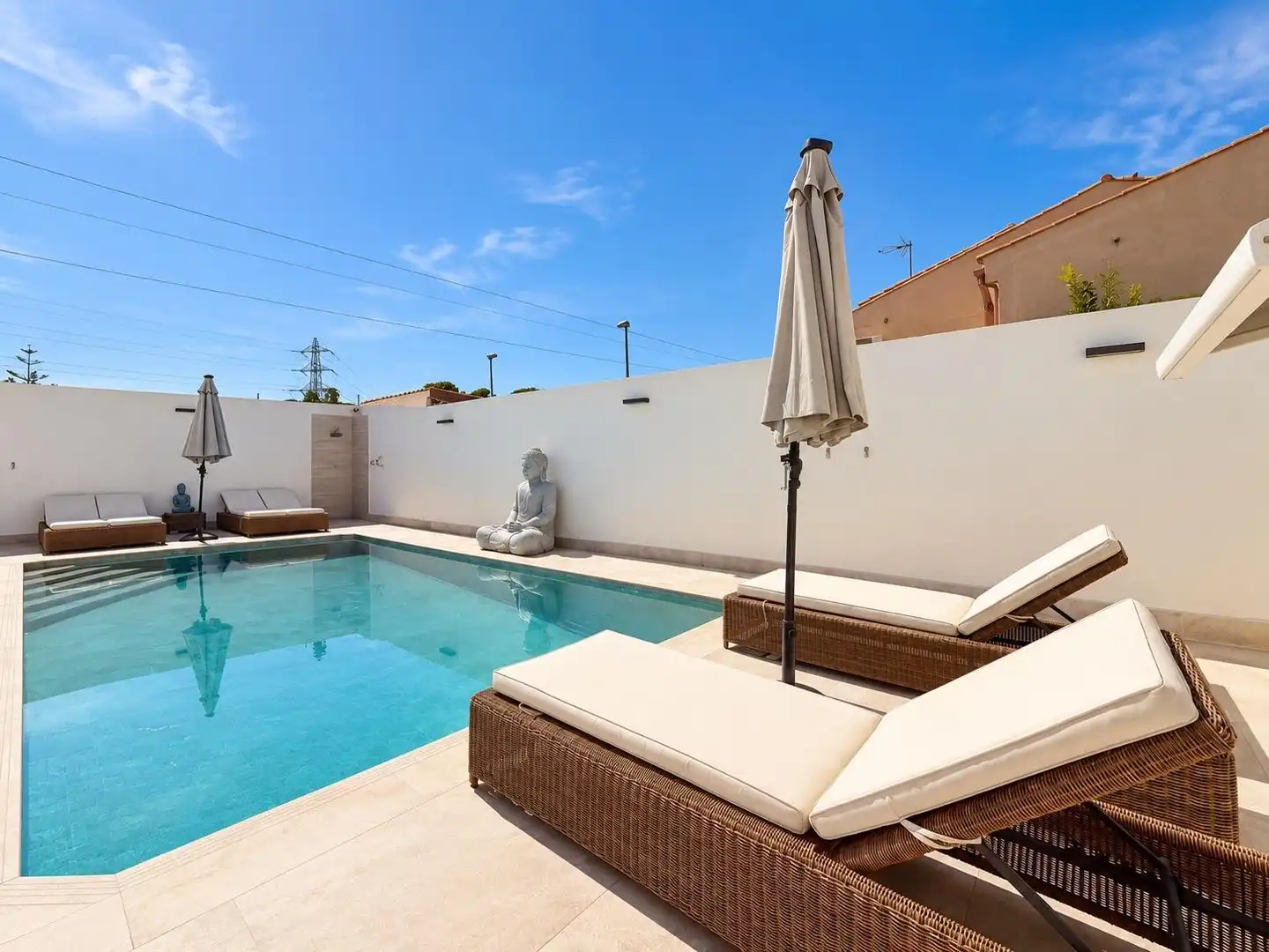 Piscina de Casa o chalet en venta en El Carme - Sant Agustí - Bonavista