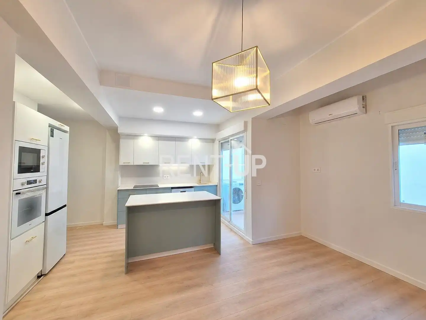 Cocina de Piso de alquiler en Xàtiva con Aire acondicionado, Calefacción y Horno