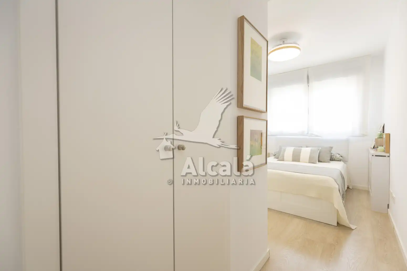 Schlafzimmer von Wohnung zum Verkauf in Alcalá de Henares mit Klimaanlage, Heizung und Terrasse
