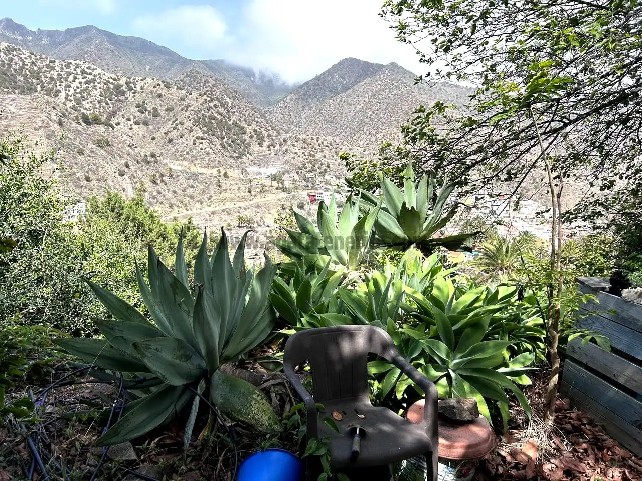 Jardín de Finca rústica en venta en Vallehermoso con Aire acondicionado, Calefacción y Jardín privado