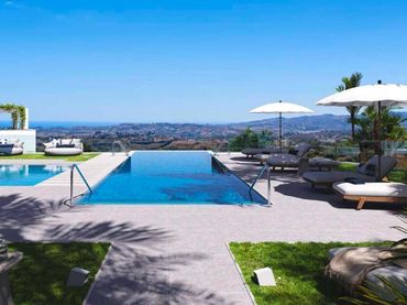 Apartamento con piscina en venta en Mijas pueblo