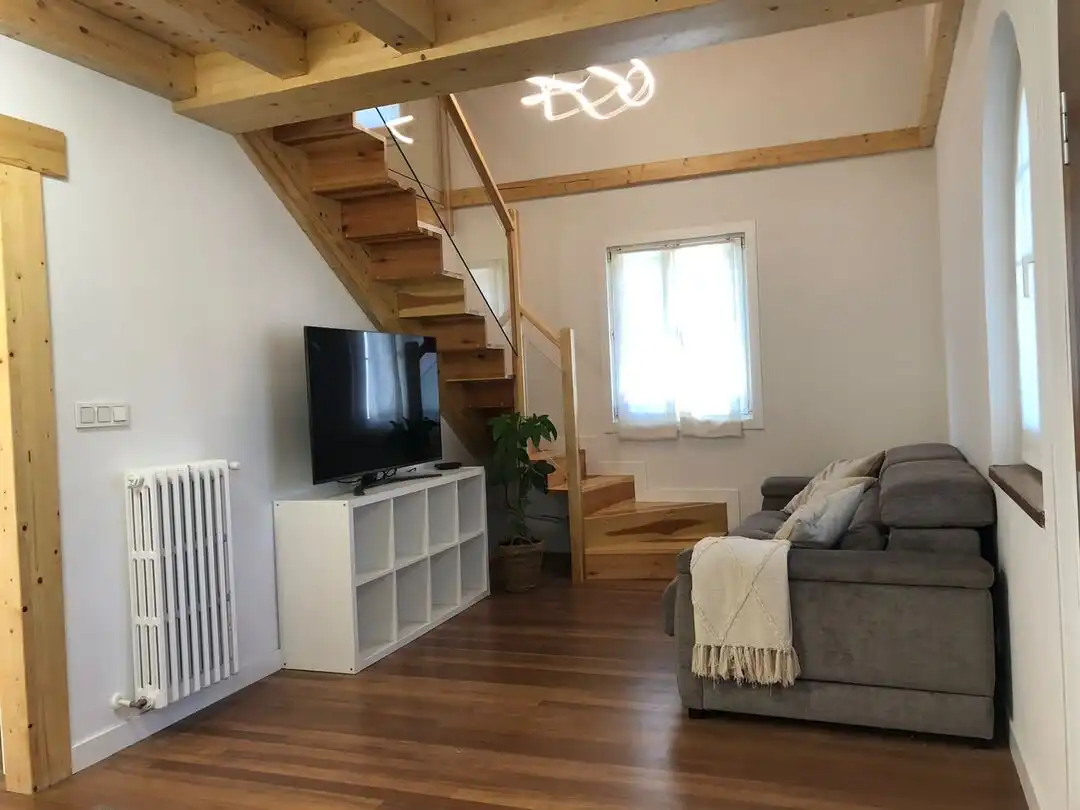 Sala d'estar de Casa adosada en venda en Ibarra, Gipuzkoa