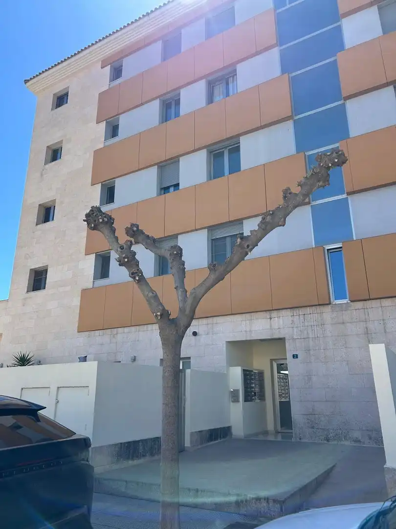 Vista exterior de Piso en venta en Pedreguer con Aire acondicionado y Parquet