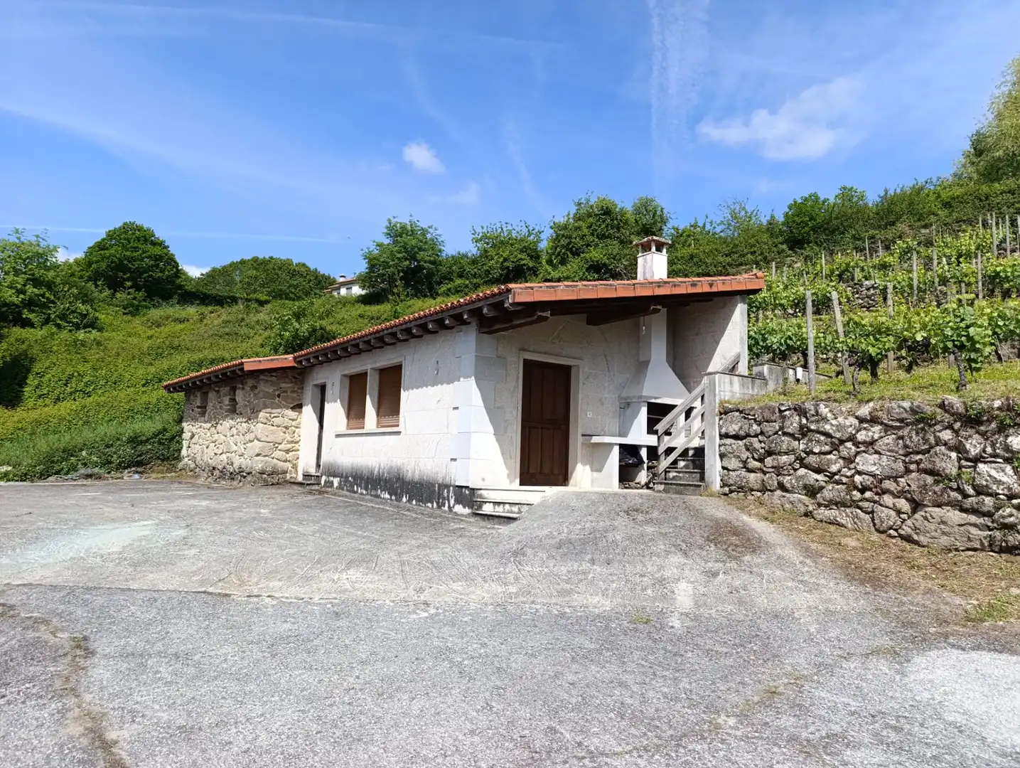 Exterior view of Country homes for sale in Chantada  with Private garden, Storage room and Furnished