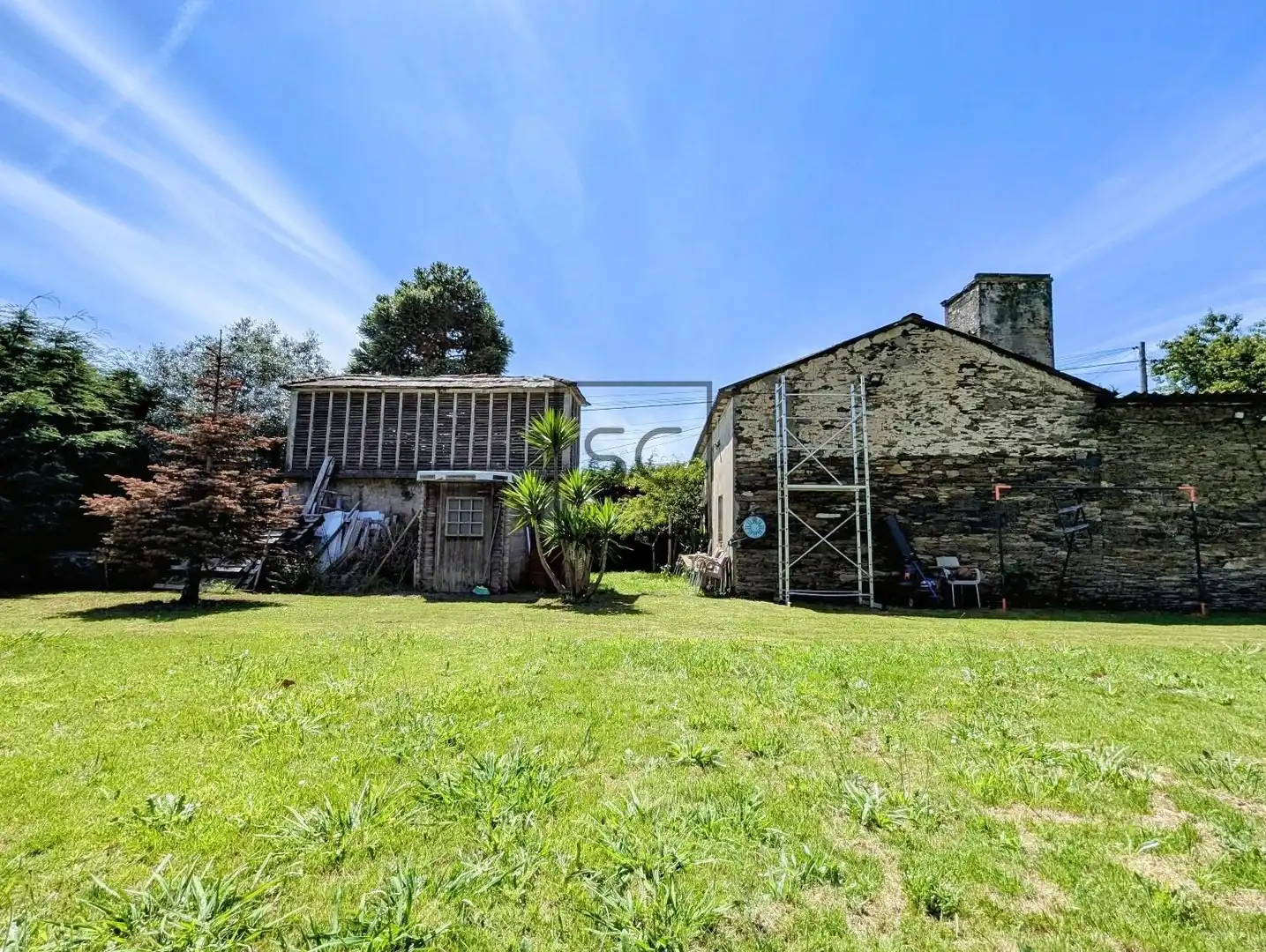 Vista exterior de Casa o chalet en venta en Narón con Jardín privado y Piscina