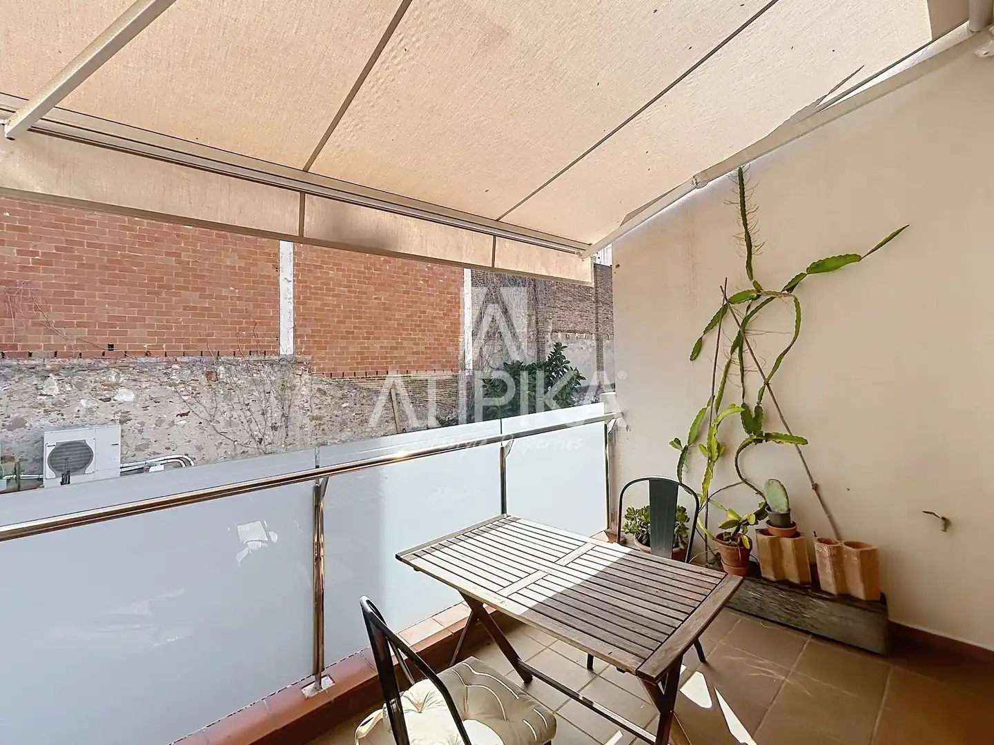 Terrace of Attic for rent in Barcelona  with Air Conditioner, Parquet flooring and Terrace