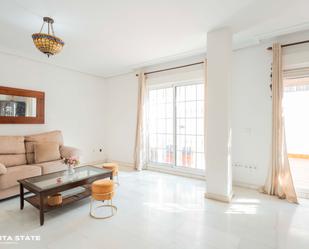 Living room of Single-family semi-detached to rent in  Almería Capital  with Air Conditioner and Terrace