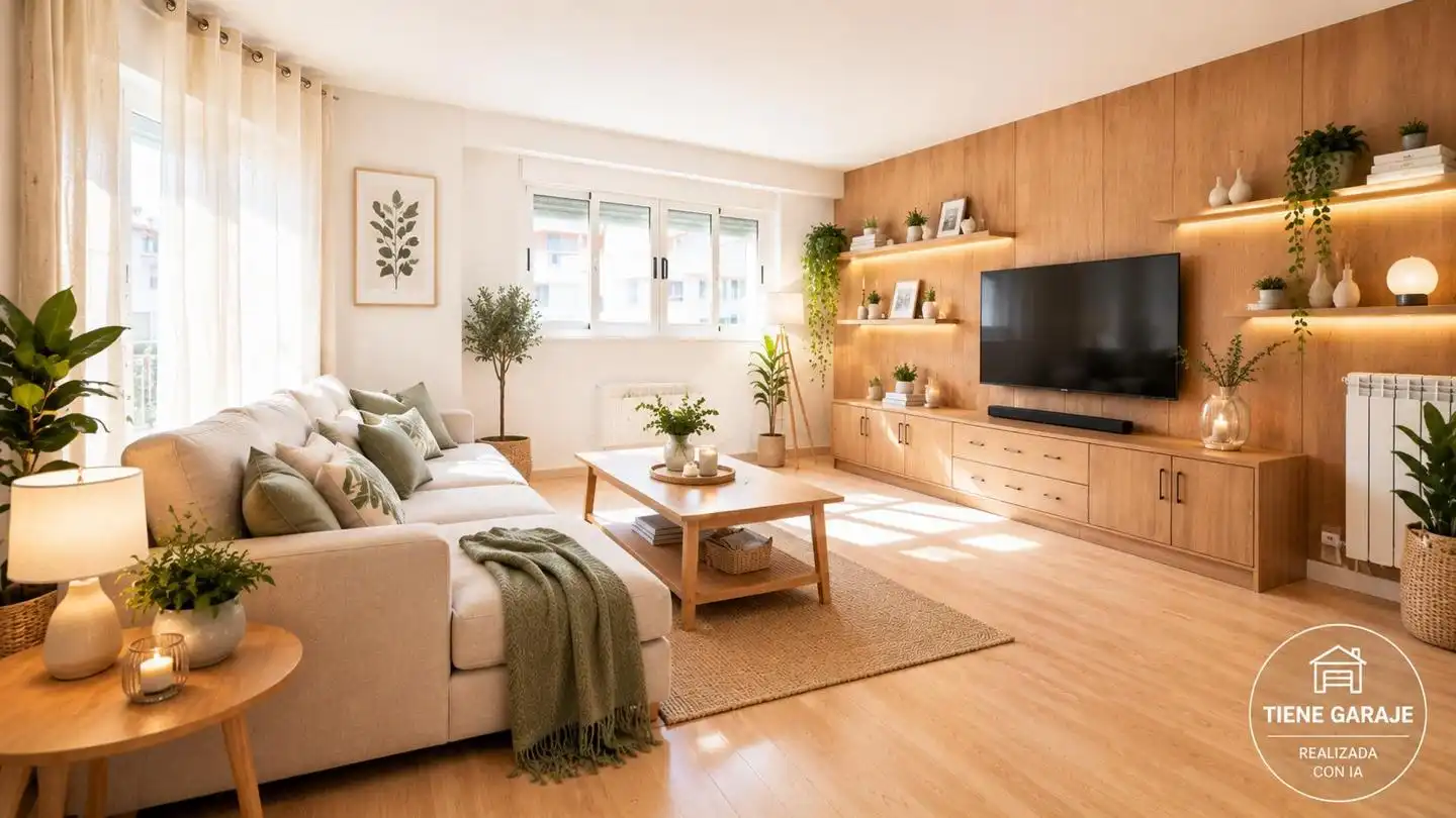 Sala de estar de Piso en venta en Móstoles con Calefacción y Terraza